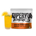 SuperYou Pro Micronised Creatine Monohydrate | 112g (33 Servings) | Orange Kick | Svesto Verified