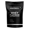 NAKPRO Platinum 100% Whey Protein Isolate - 1kg (2.2 lb) | Chocolate | Svesto Verified