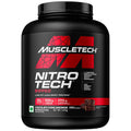 MuscleTech Nitro-Tech Ripped Whey Protein | Chocolate Fudge Brownie (4lbs / 1.81kg) | Svesto Verified