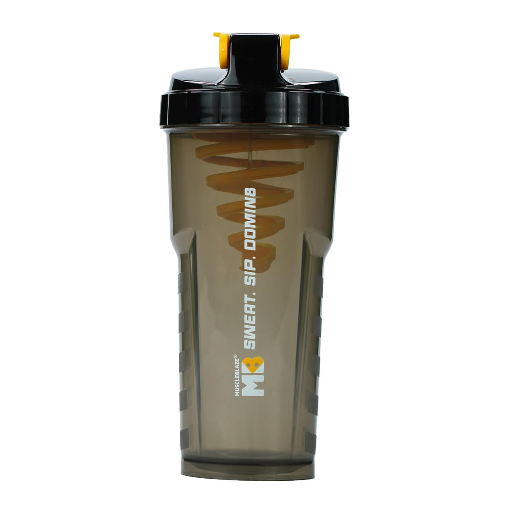 MuscleBlaze Cyclone Blender Shaker | Black (700ml) | Svesto Verified