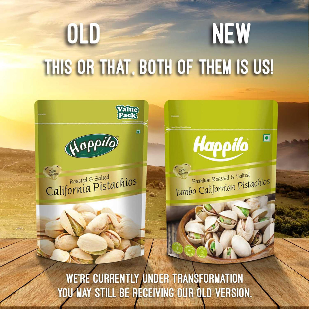 Happilo Premium Californian Roasted & Salted Pistachios 500g | Pista Dry Fruit | Rich In Protein, Phosphorus | Dietary Fibre, Premium Nuts & Dry Fruits | Shelled Nuts, Crunchy | Delicious Healthy Snack | Svesto Verified
