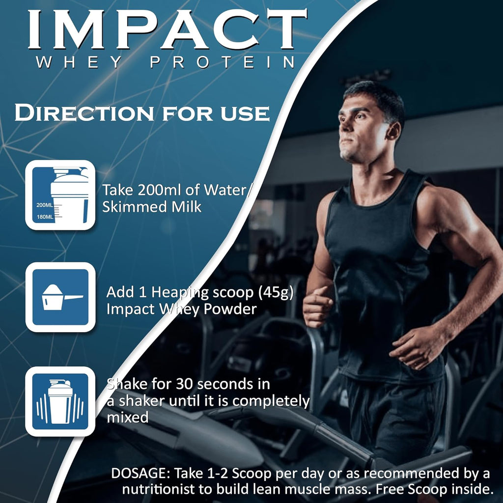 NAKPRO Impact Whey Protein | 1kg | Malai Kulfi | Svesto Verified