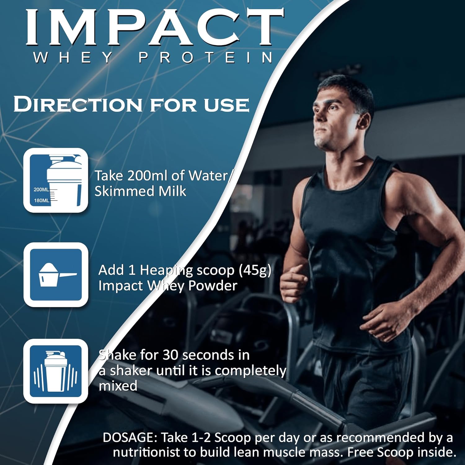 NAKPRO Impact Whey Protein | 1kg | Malai Kulfi | Svesto Verified